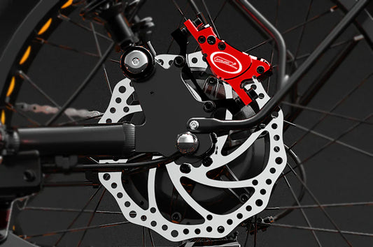 LANKELEISI X-Black Knight 2000W vélo électrique tout terrain avec freins hydrauliques