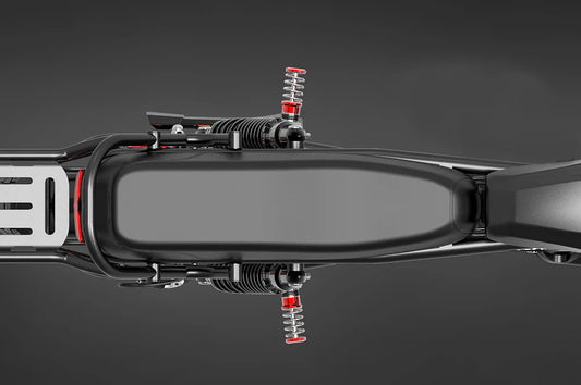 LANKELEISI X-Black Knight 2000W vélo électrique tout terrain avec selle confort