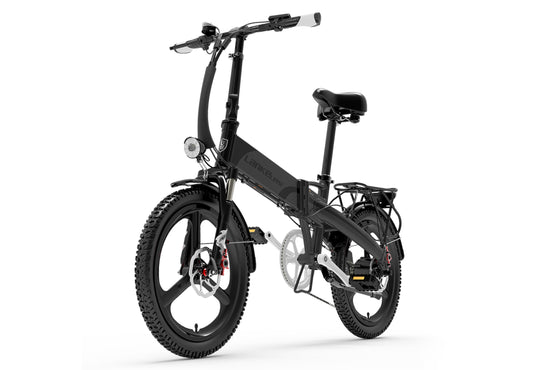 Lankeleisi G660 Vélo électrique urbain le moins cher - Gris