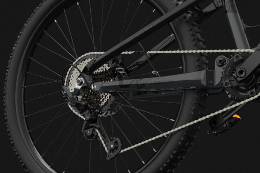 LANKELEISI GT800 Vélo Électrique de Montagne à Suspension Totale avec Dérailleur Arrière Shimano 12 Vitesses