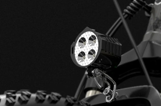 LANKELEISI MG740PLUS 48V phare pour vélo électrique de montagne