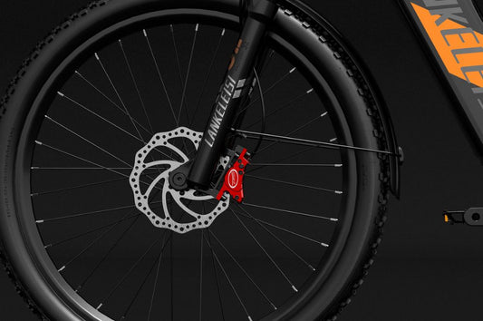 LANKELEISI MX600PRO Vélo Électrique Urbain pour la Commuting avec Système de Freinage Hydraulique