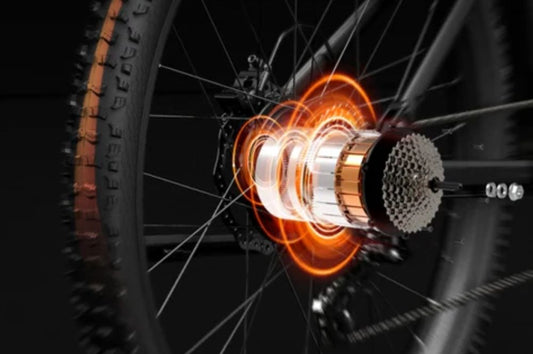 Vélo électrique de ville LANKELEISI RX600PRO avec moteur arrière de 250W