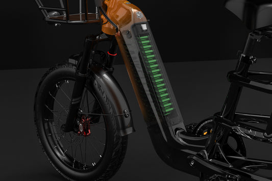 LANKELEISI wombat-1 cargo e-bike 48V 20Ah Samsung Battery