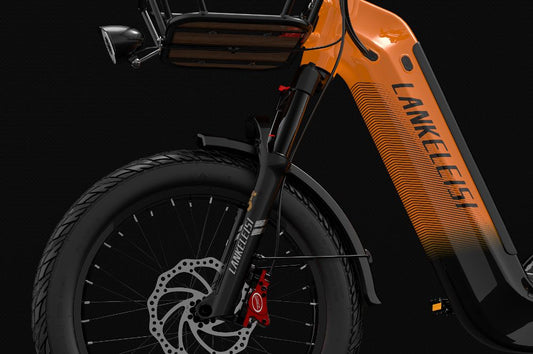 Suspension Avant du Vélo Électrique de Livraison LANKELEISI Wombat-1