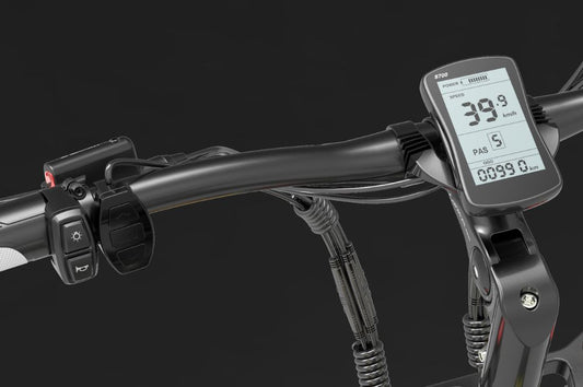 LANKELEISI X3000plus-up Vélo Électrique Tout Terrain avec Écran LCD