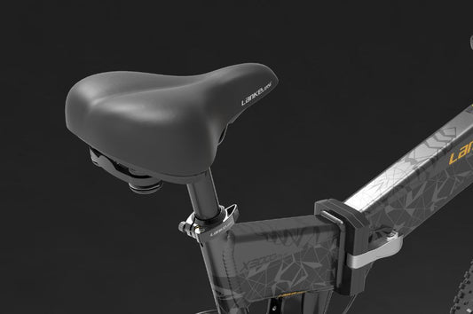 LANKELEISI X3000plus-up Vélo Électrique Tout Terrain Pliant avec Selle Confortable