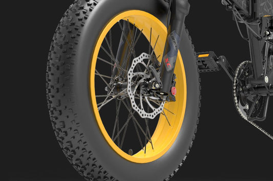 LANKELEISI X3000plus-up Vélo Électrique Tout Terrain avec Pneus 20*4.0"