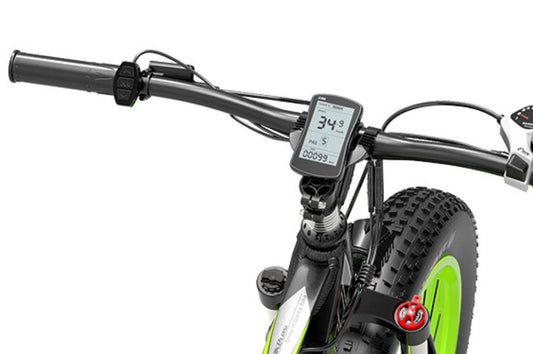 Vélo Électrique Tout-Terrain LANKELEISI XC4000 avec Écran LED