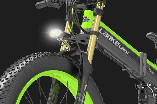 Phare avant 48V du vélo électrique pliant tout-terrain LANKELEISI XT750PLUS