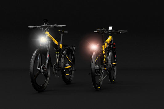 Vélo Électrique Pliant LANKELEISI XT750 SPORTS avec Phare LED 48V