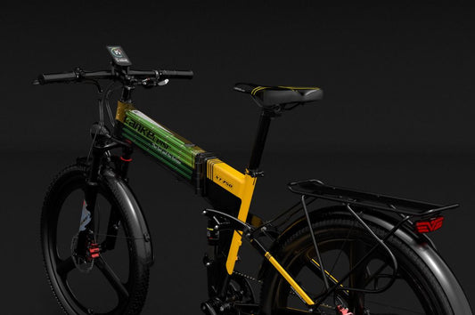 Vélo Électrique Pliant LANKELEISI XT750 SPORTS avec Batterie Lithium 48V 12.8Ah