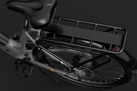 Vélo Électrique Urbain LANKELEISI ES500PRO avec Porte-bagages Arrière