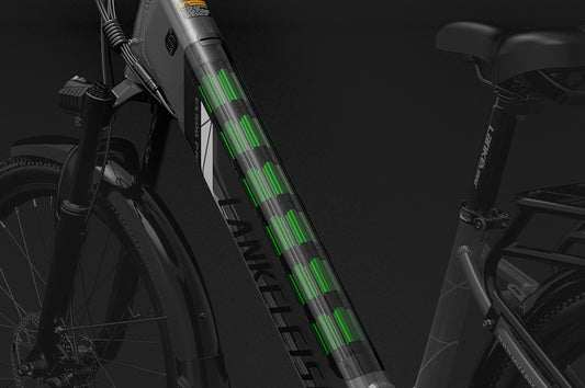 Vélo Électrique Urbain LANKELEISI ES500PRO avec Batterie Lithium 48V 14.5Ah