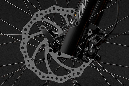 Freins hydrauliques du vélo électrique tout-terrain LANKELEISI RV800PLUS