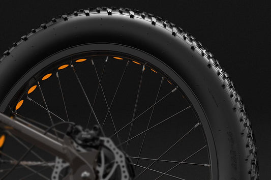 Vélo électrique tout-terrain LANKELEISI RV800PLUS équipé de pneus larges Kenda 26*4.0"