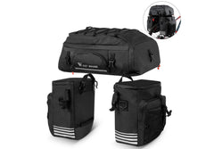 Sacoche arrière 3 en 1 pour vélo électrique Lankeleisi