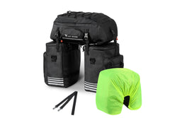 Sacoche arrière 3 en 1 pour vélo électrique Lankeleisi