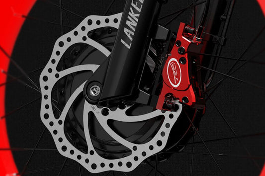 LANKELEISI X2000MAX vélo électrique pliant, frein hydraulique