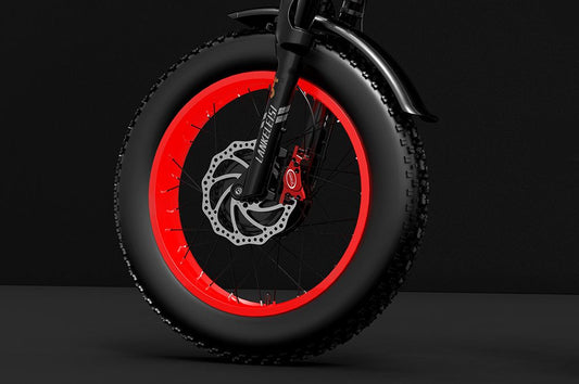 LANKELEISI X2000MAX Vélo électrique pliant, 20*4.0" Pneu Fat