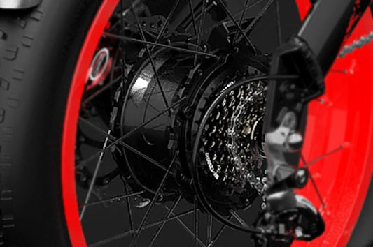 LANKELEISI X2000MAX Vélo électrique pliant, Shimano 7 vitesses