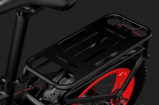 LANKELEISI X2000MAX Vélo électrique pliant avec porte-bagages arrière