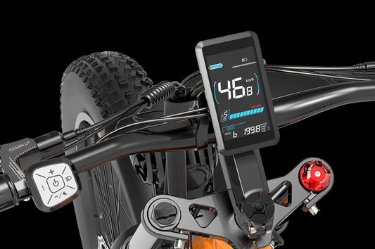 LANKELEISI MG800MAX Vélo électrique de montagne avec écran couleur LCD