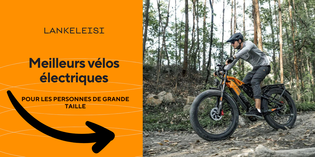 Meilleurs vélos électriques pour les personnes de grande taille