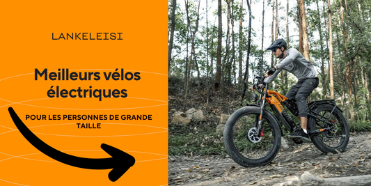 Meilleurs vélos électriques pour les personnes de grande taille