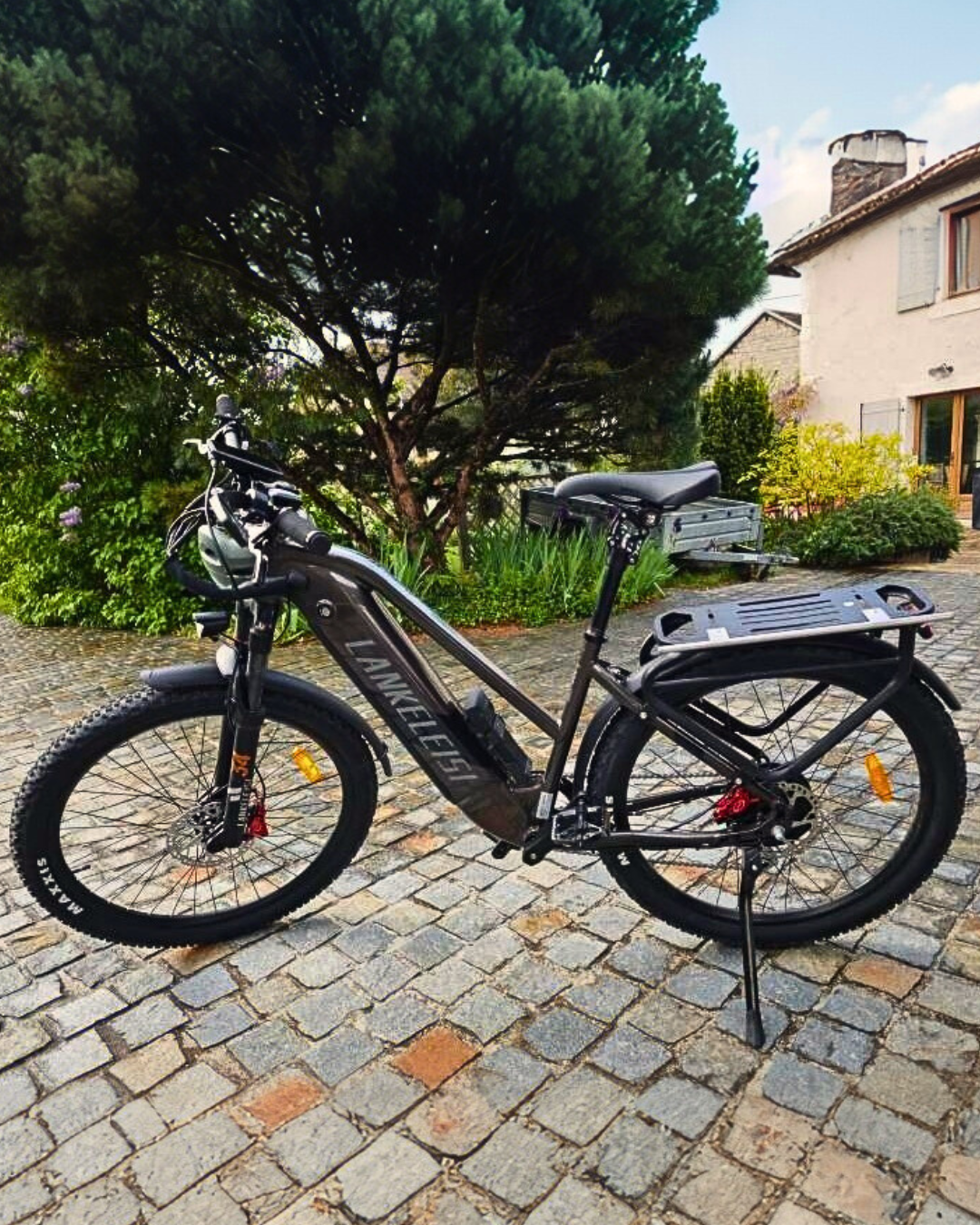 Vélo électrique Lankeleisi MX600Pro pour la ville avec moteur de 500W et batterie Samsung 48V 20Ah