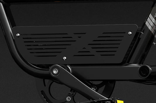 LANKELEISI X-Black Knight 2000W vélo électrique tout-terrain avec panier de rangement inférieur
