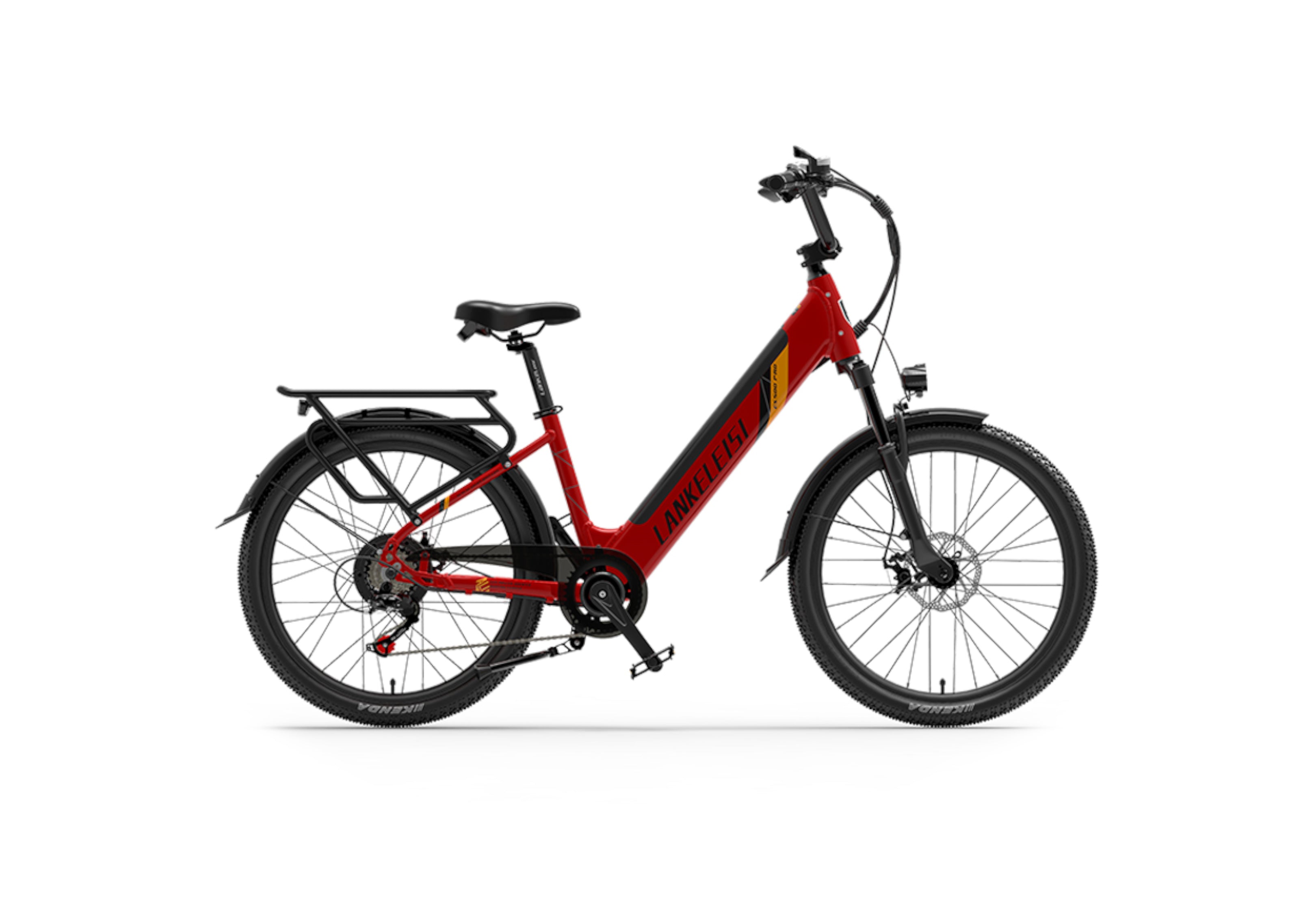 Lankeleisi ES500PRO City Commuter E-Bike - Rouge