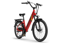 Lankeleisi ES500PRO 500W City eBike - Rouge