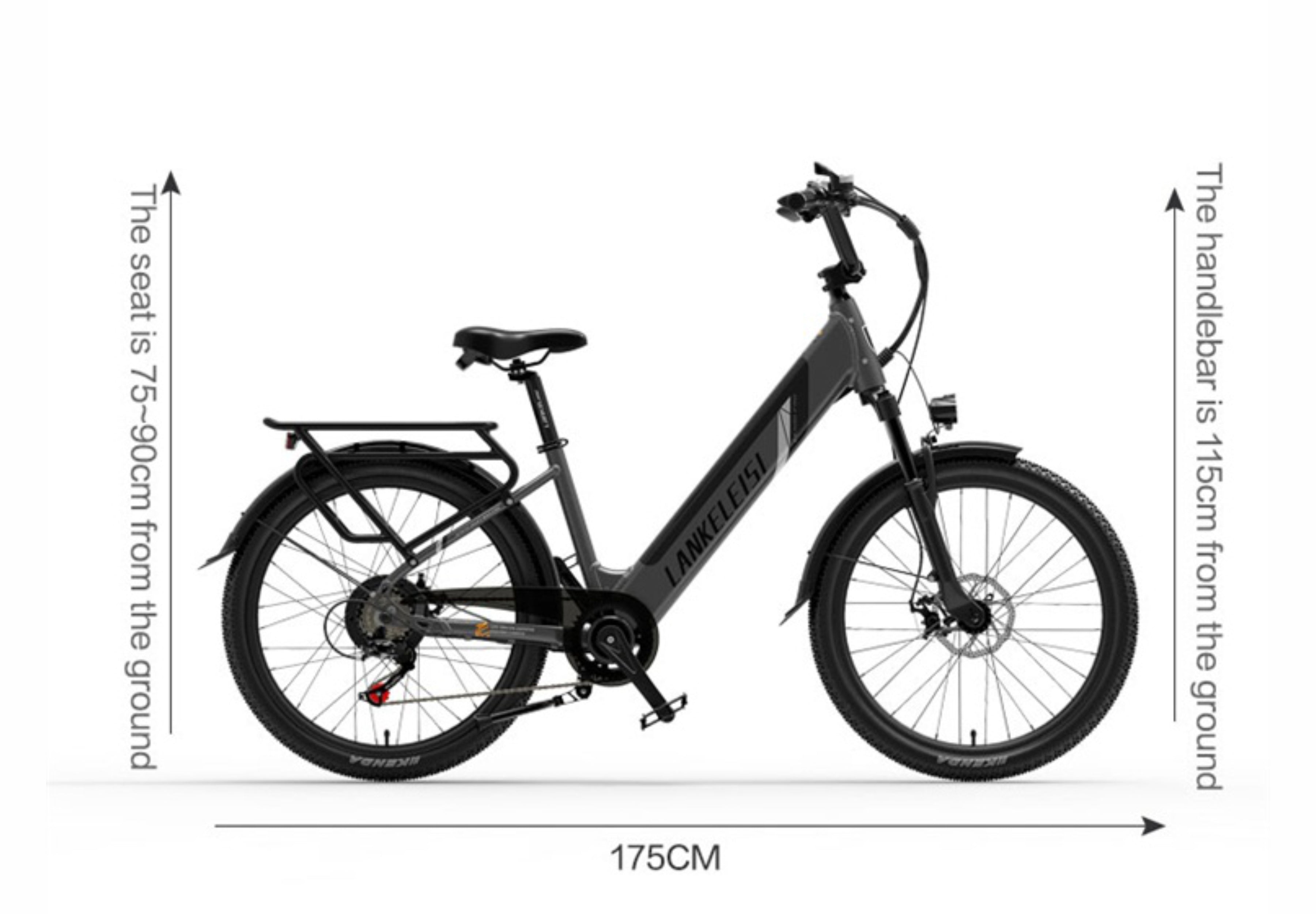 Lankeleisi ES500PRO Schéma d'encombrement