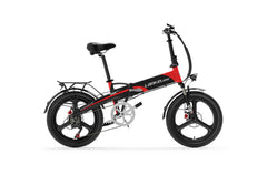 Lankeleisi G660 500W vélo électrique pliant - rouge