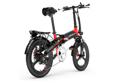 Lankeleisi G660 20« Folding E-Bike - Rouge 