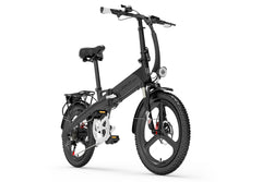 Lankeleisi G660 500W vélo électrique pliant - gris 