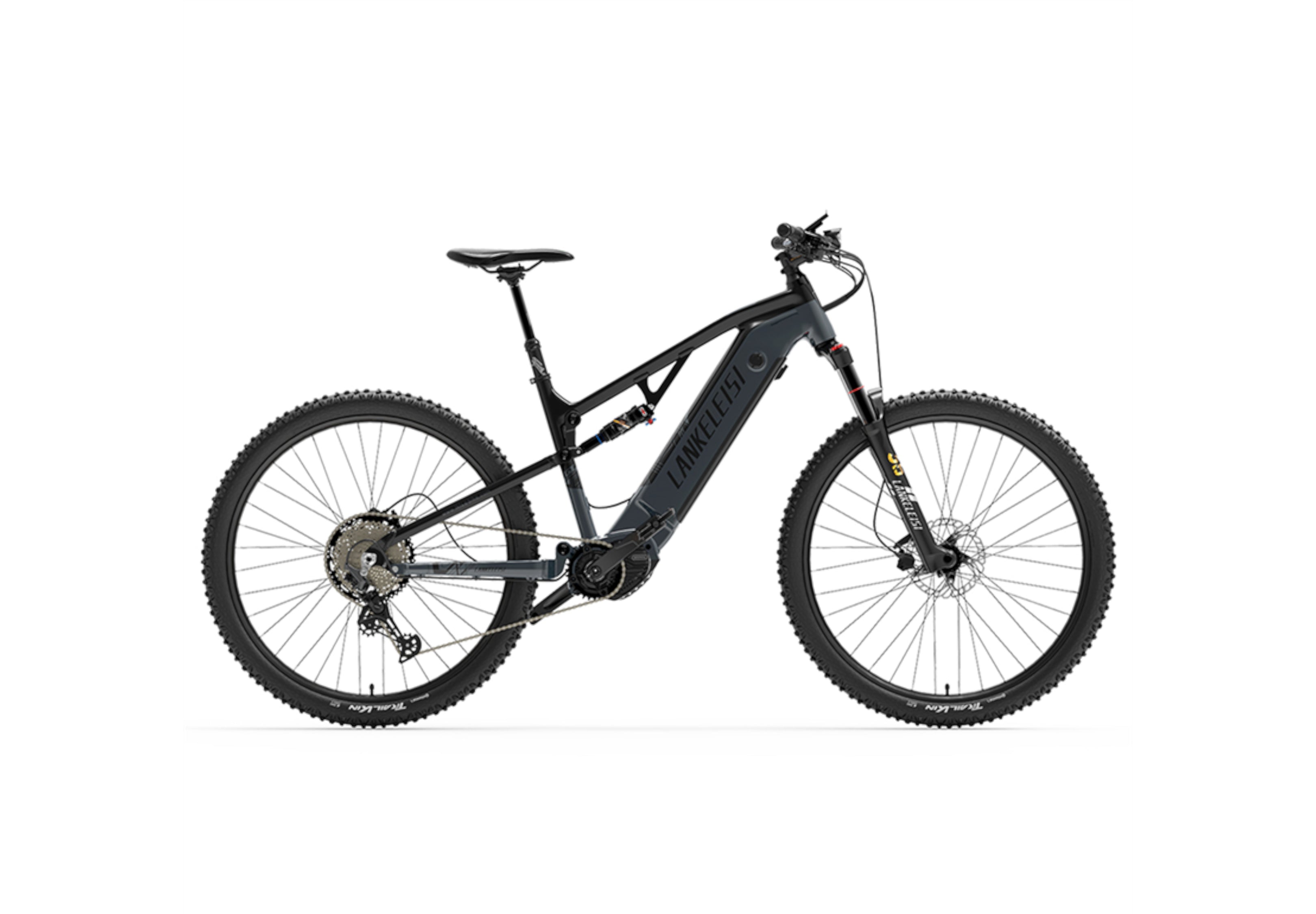 Vélo électrique tout terrain Lankeleisi GT800 - Gris