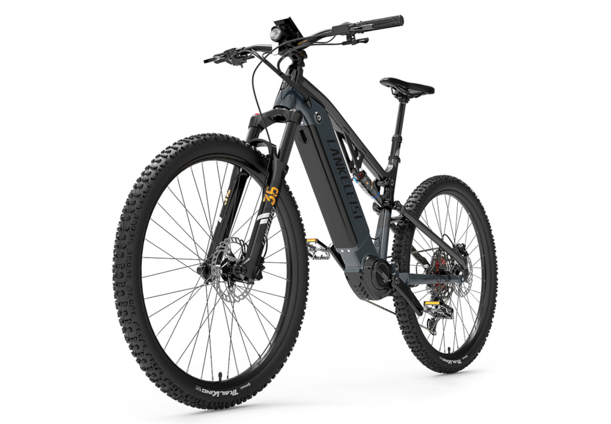 Lankeleisi GT800 Vélo Électrique Tout-Suspendu 500W - Gris