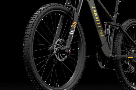 Vélo électrique de ville LANKELEISI RX600PRO équipé de pneus tout-terrain durables de 29 x 2,3 pouces
