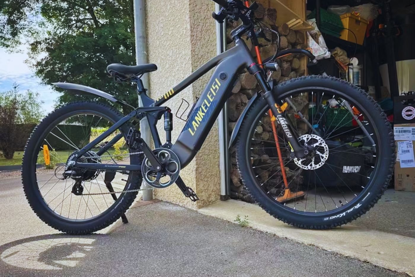 Vélo électrique tout-terrain tout-suspendu LANKELEISI RX600PRO 250W