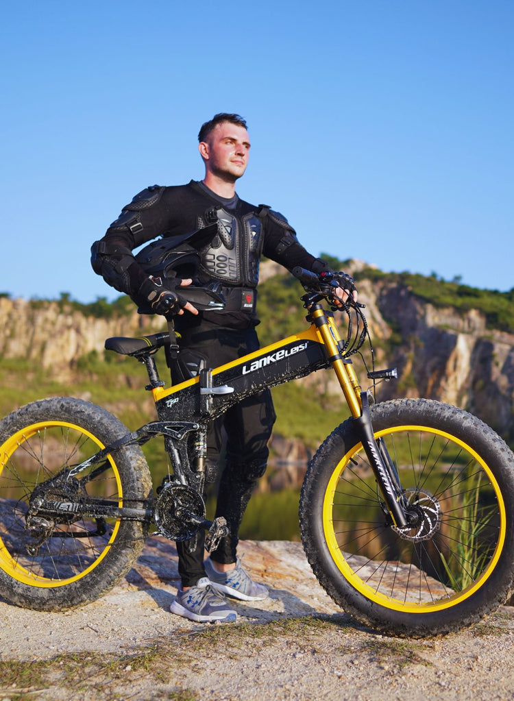 Vélo électrique pliant tout-terrain LANKELEISI XT750PLUS