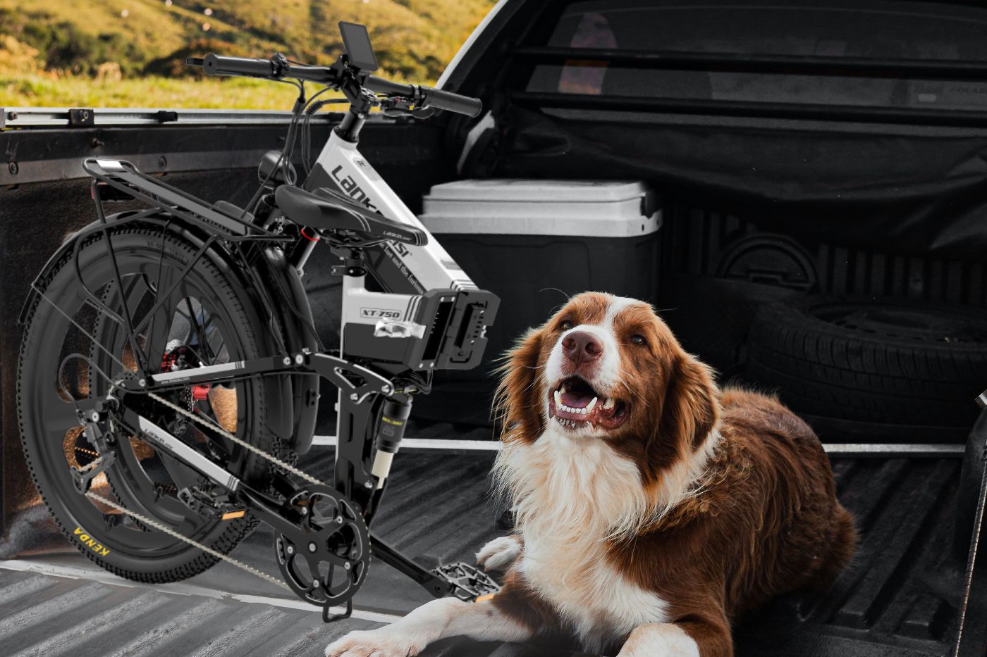 Vélo Électrique Pliant LANKELEISI XT750 SPORTS