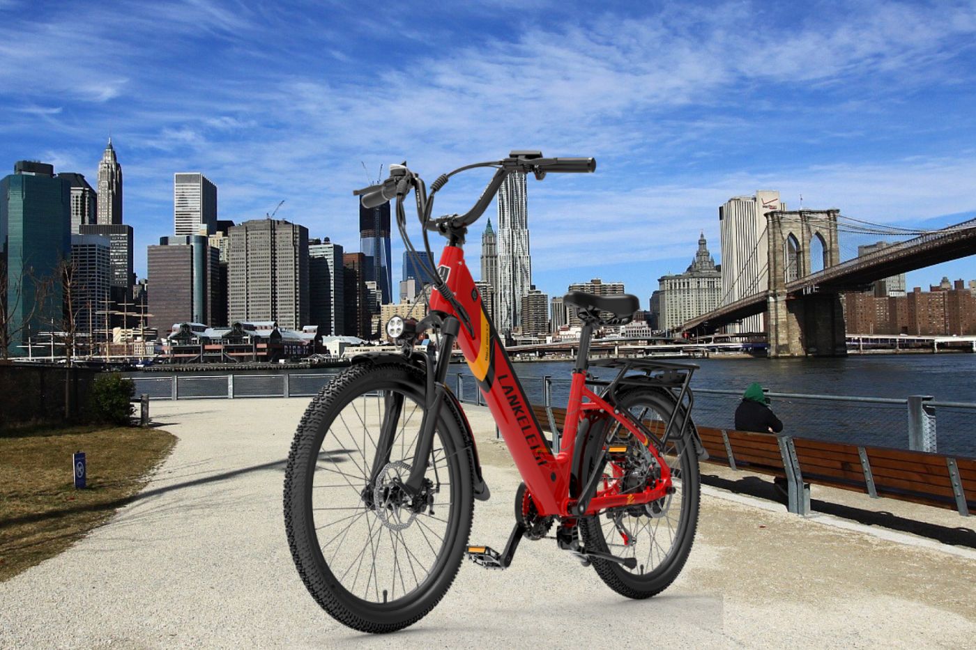 Vélo Électrique Urbain LANKELEISI ES500PRO 500W