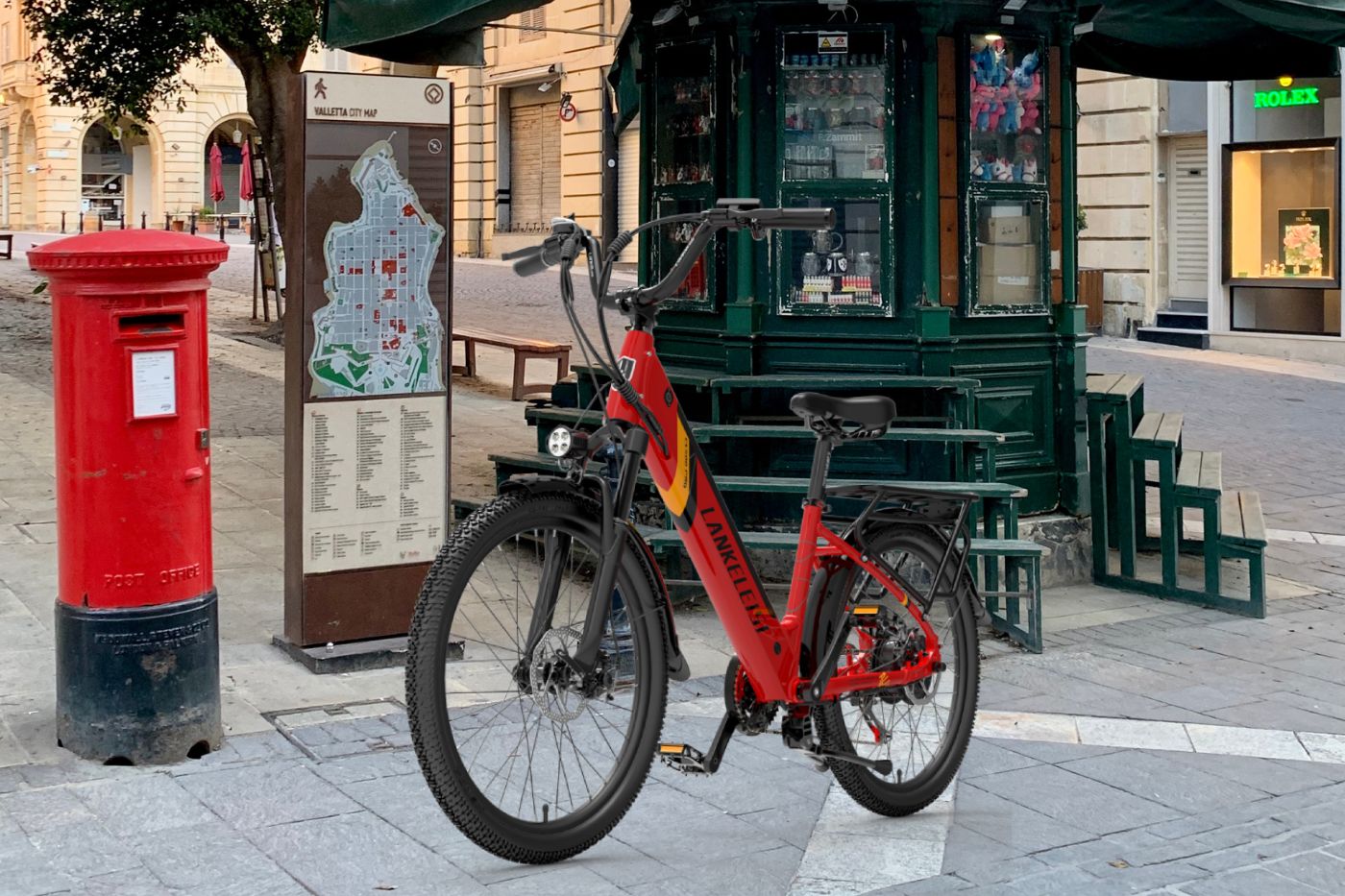 Vélo Électrique Urbain LANKELEISI ES500PRO