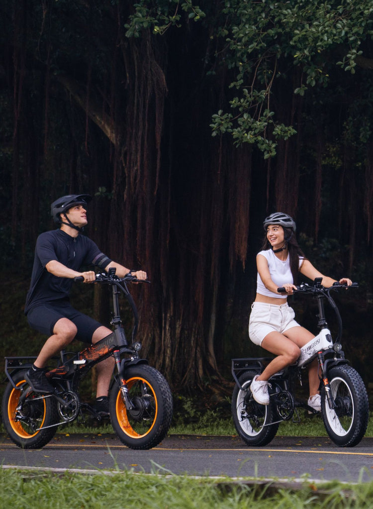 LANKELEISI X2000max vélo électrique pliant avec deux moteurs de 2000W