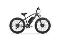 LANKELEISI MG740PLUS Blue Dual Motor E-Bike with Front Suspension - Gris