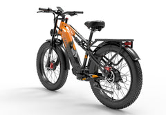 Lankeleisi MG800MAX vélo électrique tout-terrain puissant et confortable orange