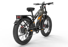 Lankeleisi MG800MAX vélo électrique tout-suspendu pour un confort optimal gris
