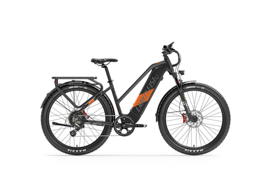 Lankeleisi MX600PRO vélo électrique 500W urbain avec grande autonomie 150KM orange